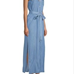 Michael Kors Chambray Maxi-dress